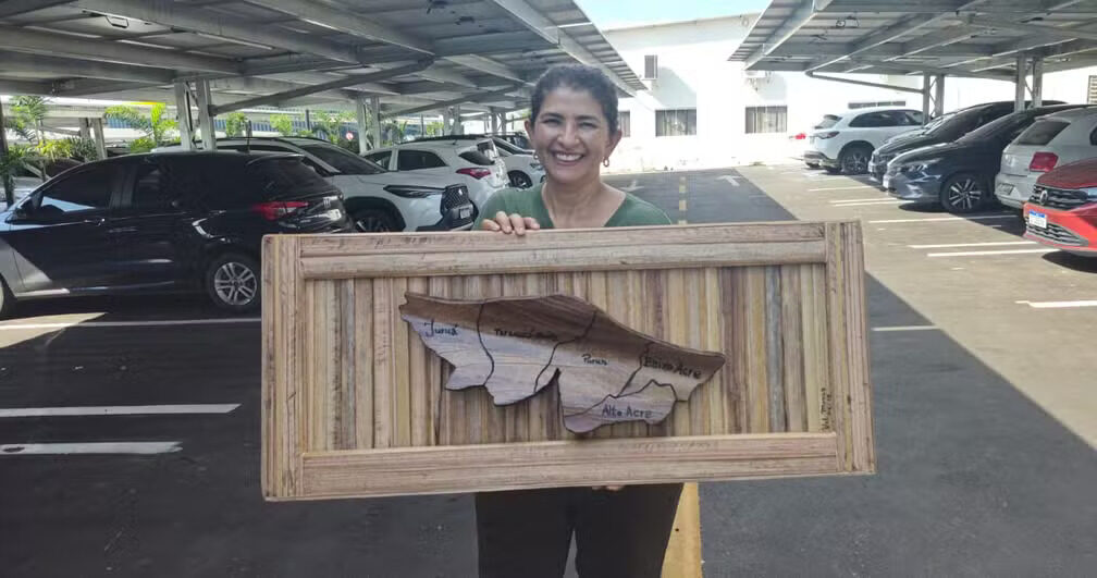 Acreana transforma luto em artesanato: 'A arte me salvou'