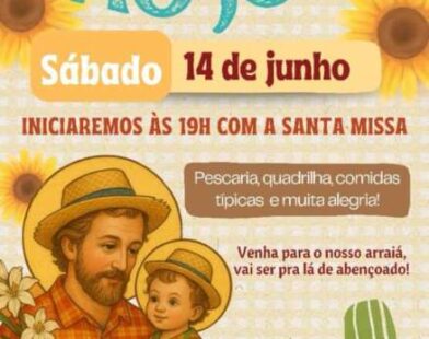 Arraiá de São José promete noite de fé e alegria no bairro São José, em Linhares