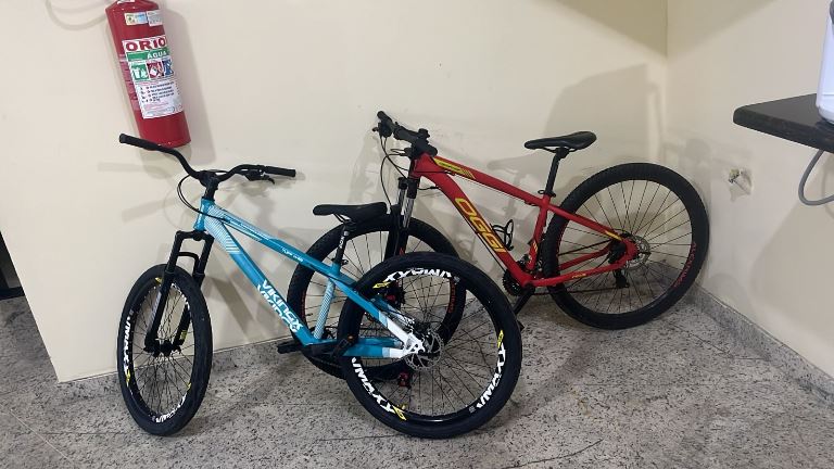 Bicicletas furtadas em loja do Centro de Linhares são recuperadas no mesmo dia