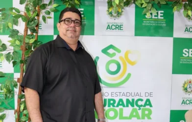 Carlinhos do Pelado participa de seminário sobre Segurança Escolar | ac24horas