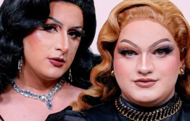 Casal drag viraliza com programa de culinária e estilo de vida no Youtube