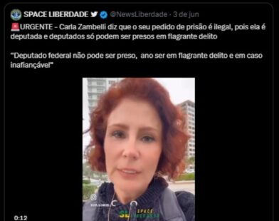Com método GeoGuessr, youtuber “descobre” onde Zambelli está nos EUA