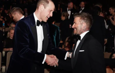 David Beckham felicita príncipe William no aniversário do amigo