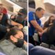 Dentro de aviao americana puxa cabelo e cospe em brasileira 80x80