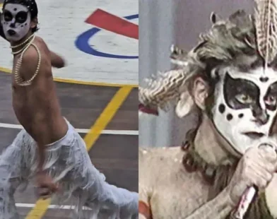 Estudante impressiona com performance de Ney Matogrosso em festa junina da escola