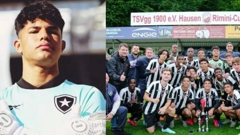 Filho do goleiro Bruno é campeão pelo Botafogo em torneio sub-15