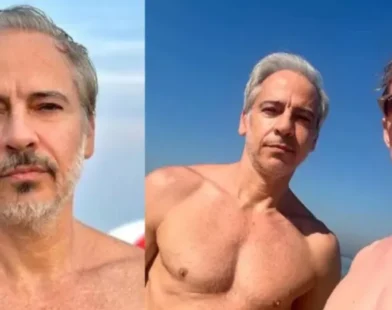 Galã de 'Vale Tudo' vive romance com jovem 42 anos mais novo