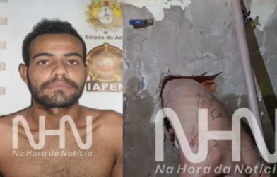 Gordinho? Detento Fica Entalado Ao Tentar Fugir Do Presídio Por Buraco Em Parede