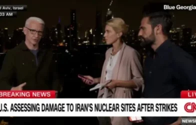 Jornalistas abandonam transmissão ao vivo durante ataques em Israel