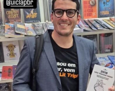 Orgulho Capixaba! Dario Santuchi leva história emocionante de superação à Bienal do Livro Rio 2025