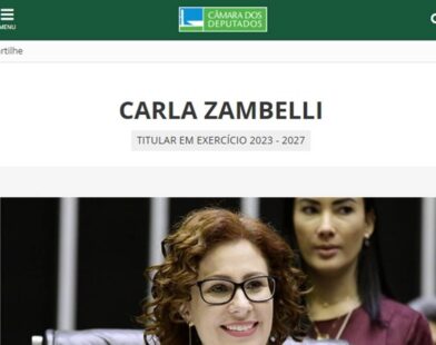 PGR pede prisão preventiva de Carla Zambelli após viagem ao exterior