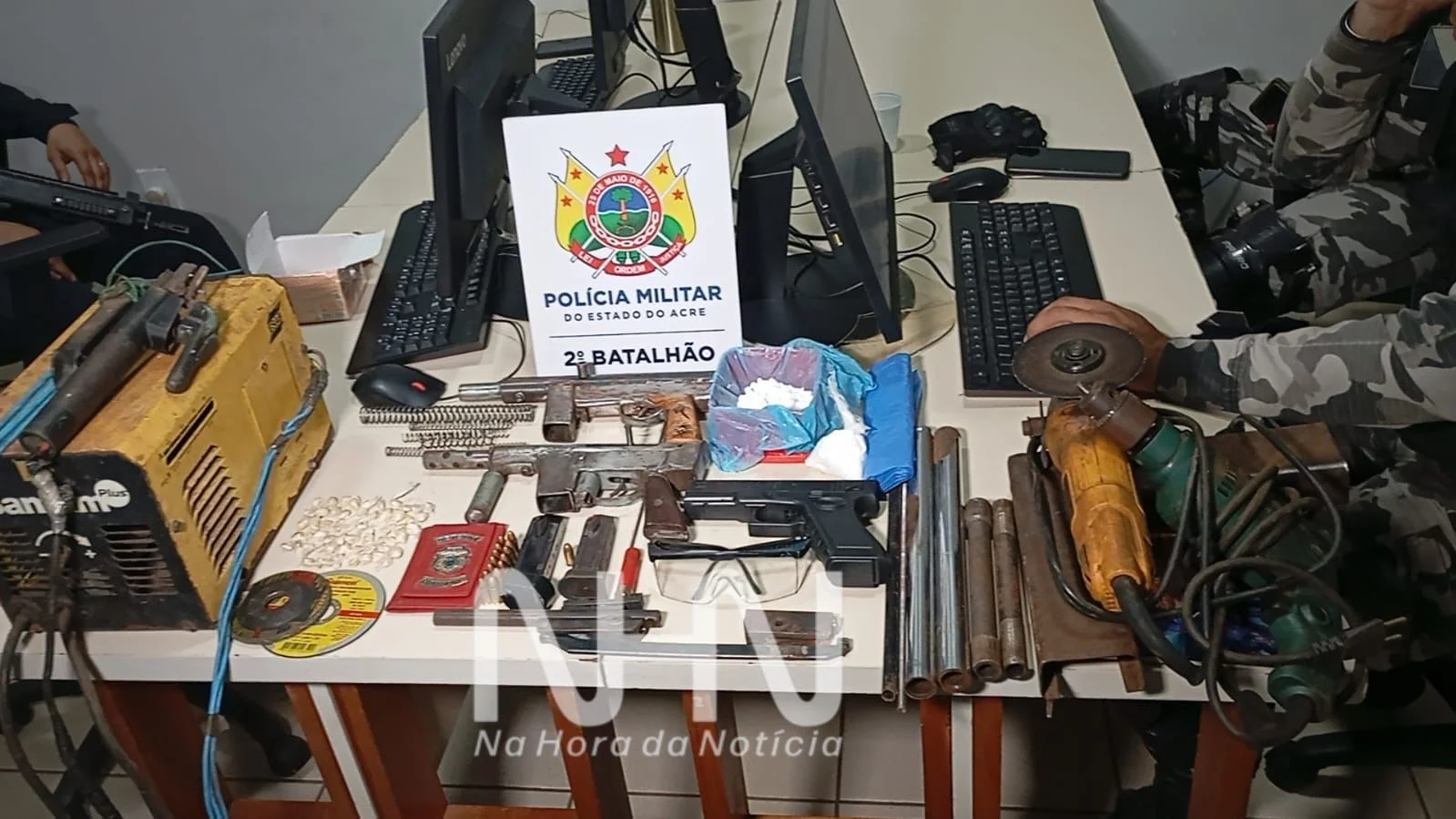 Polícia Estoura Oficina Clandestina De Armas Artesanais