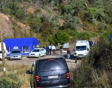 Polícia alemã retoma buscas por Madeleine McCann no Algarve, em Portugal