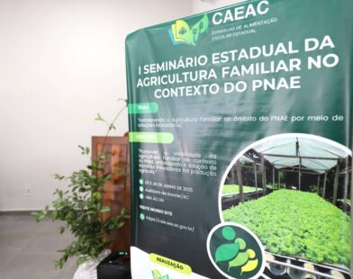 Produtores e gestores se reúnem em seminário para debater soluções inovadoras na alimentação escolar