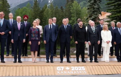 Sem ver Trump, Lula chega ao Canadá para G7 e diz que conflito entre Israel e Irã preocupa