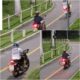 VÍDEO - Motociclistas são flagrados circulando com placas cobertas na Linha Verde em Linhares