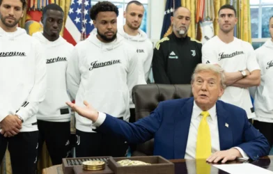 Visita a Donald Trump causa mal-estar na Juventus: "Não tive escolha..."
