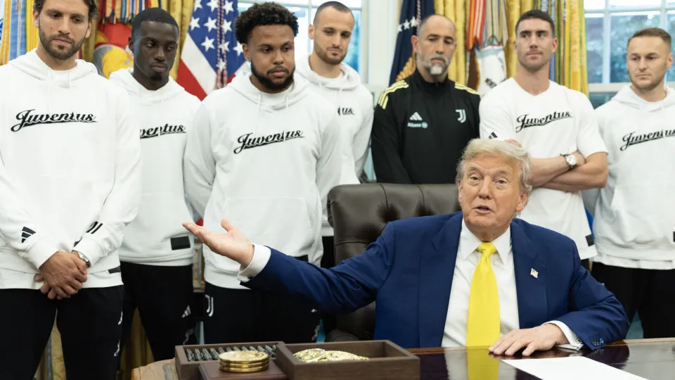 Visita a Donald Trump causa mal-estar na Juventus: "Não tive escolha..."